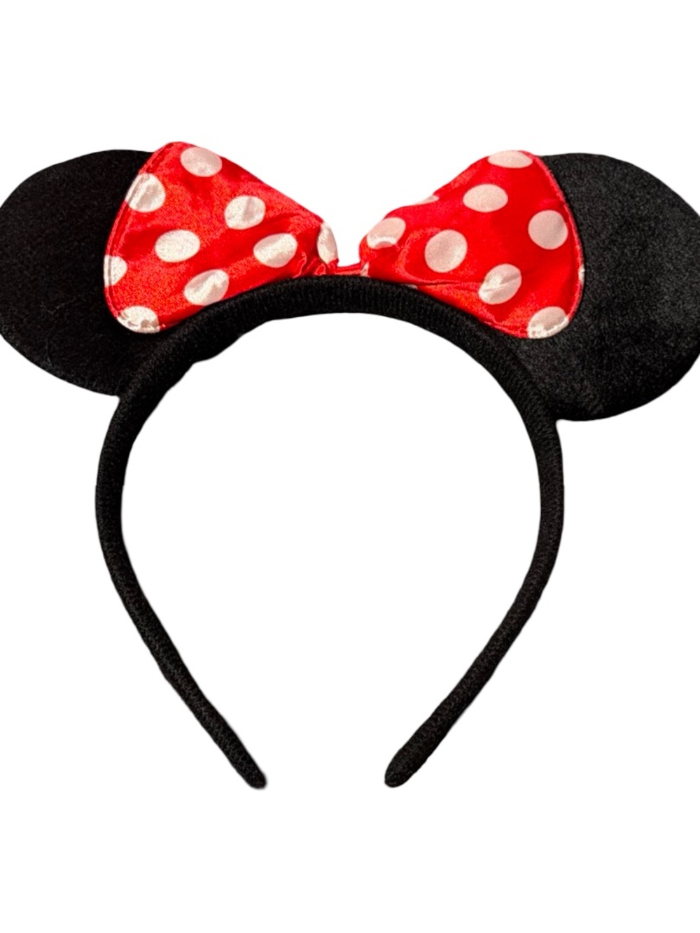 Kids Red Polka Dot Minnie Mouse Ear Headband - Classic Costume Accessory